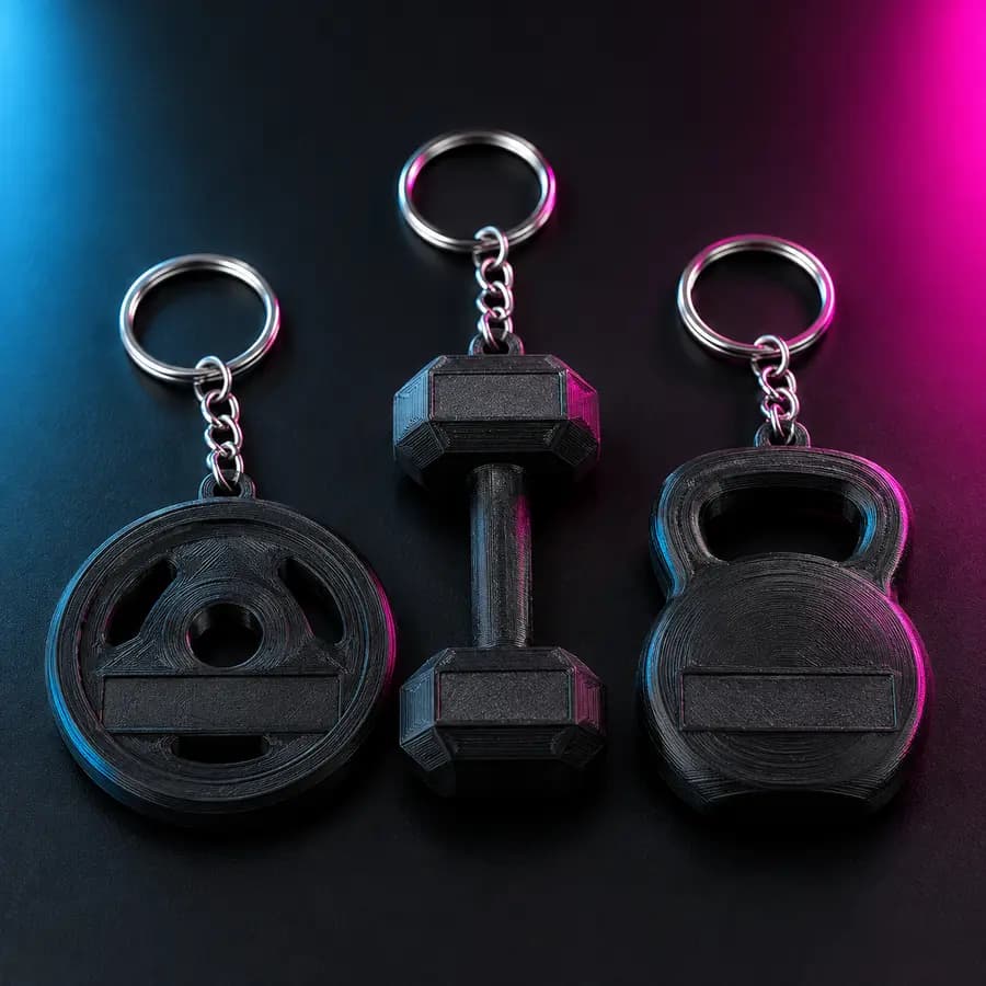 Llaveros Gym Personalizables